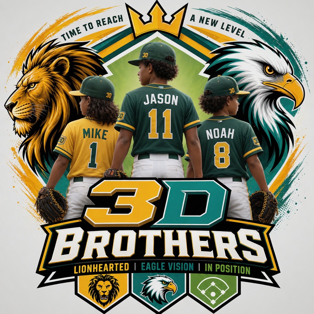 The 3D Brothers — Mike, Jason, Noah